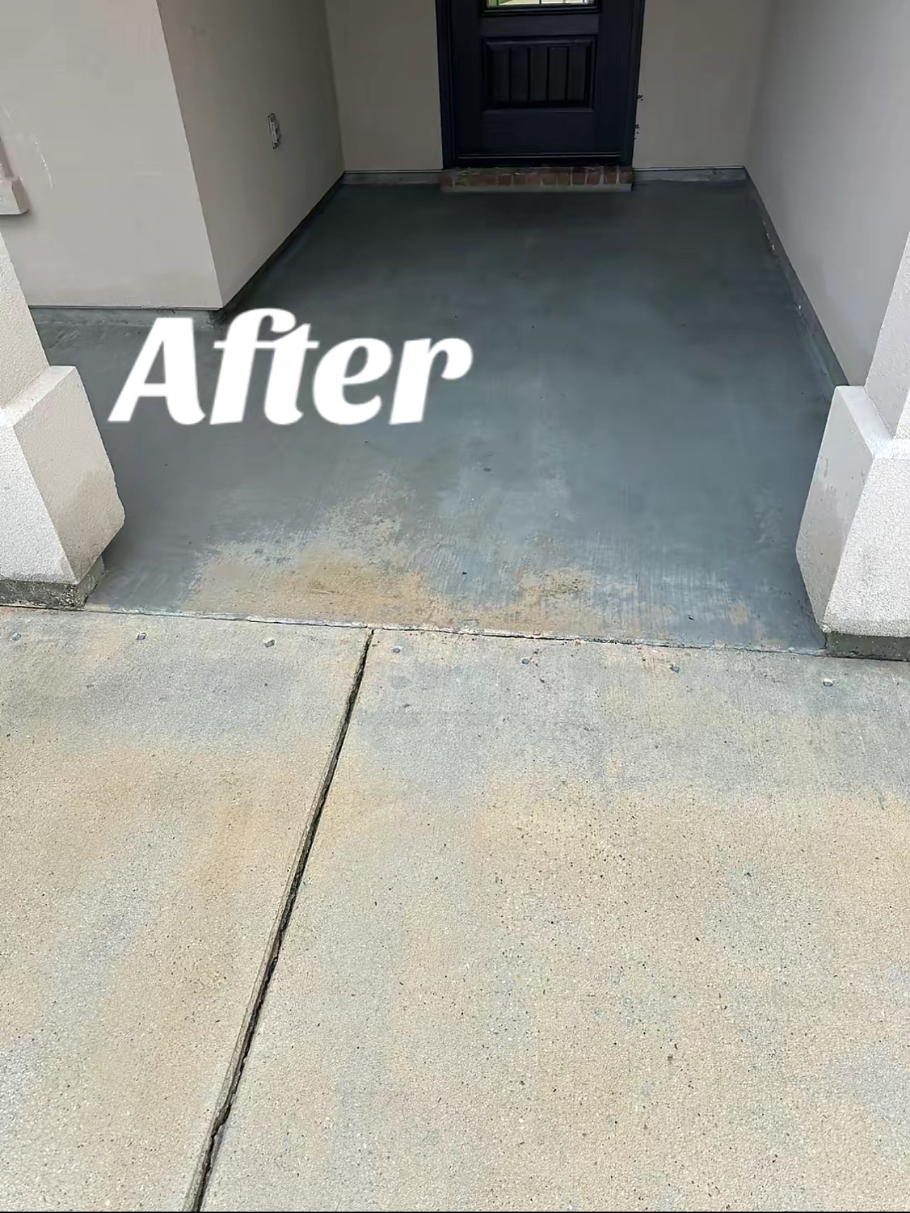 Walkway / patio cleaning
